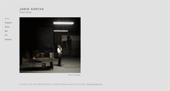 Desktop Screenshot of jamievartan.com